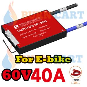 Daly 20S 60V 40A BMS LiFePO4 Battery Management System For E-Bike with low current for Lithium Iron Phosphate Battery