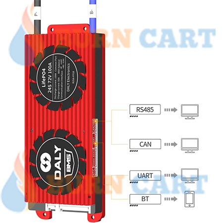 daly 24s 72v 100a smart bms