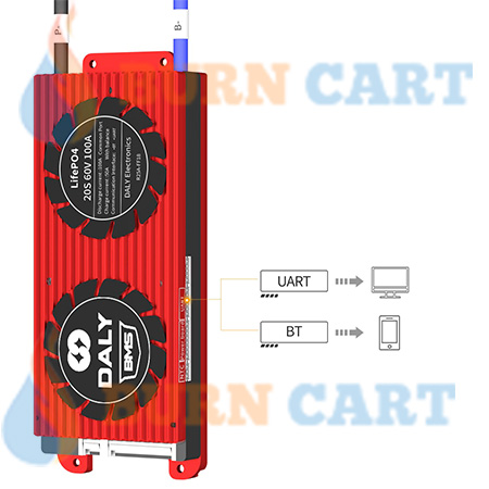 daly 20s 60v 100a smart bms