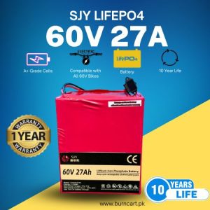 60V 27AH Electric bike Battery