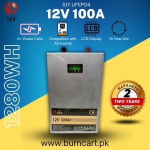 SJY LiFePO4 12V 100AH