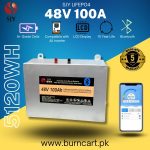 48v 100Ah lithium battery