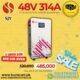 SJY 48V 314AH LiFePO4 Battery Metal Body With JK Smart BMS A+ Grade