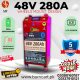SJY 48V 280AH LiFePO4 Battery Metal Body With JK Smart BMS A+ Grade