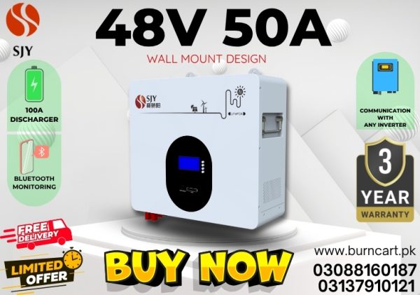 48V 50Ah Wall Mount