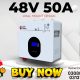 48V 50Ah Wall Mount SJY LiFePO4 Lithium Battery For Solar Inverter & UPS
