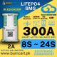 JK Smart BMS 300A 8S to 24S and 2A Active Balance BMS JK-BD2A24S30P