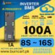 JK Inverter BMS 100A 8S to16S and 1A Active Balance BMS JK-PB1A16s10PV19